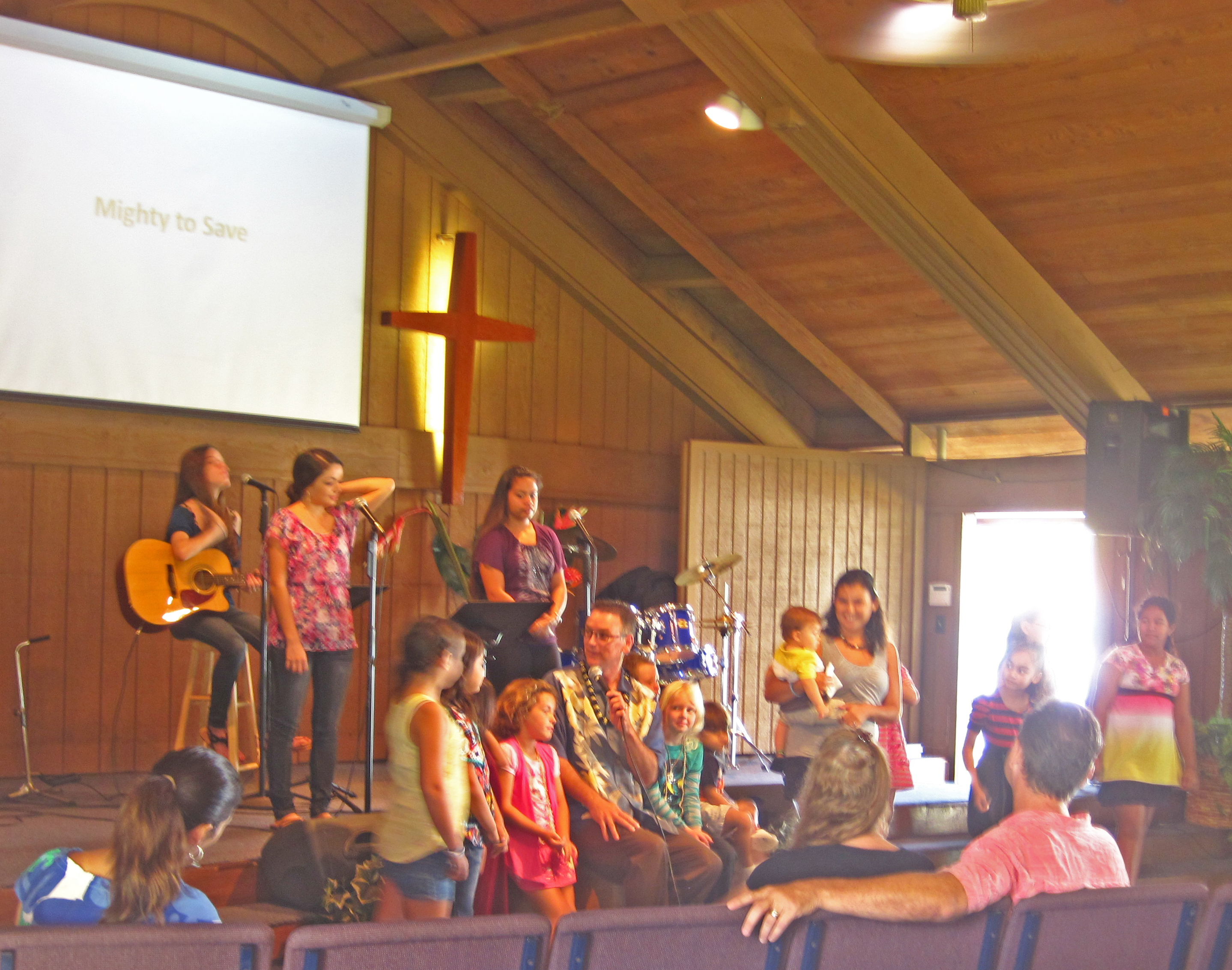 Pastor Chris Martin of the Lahaina Baptist Church