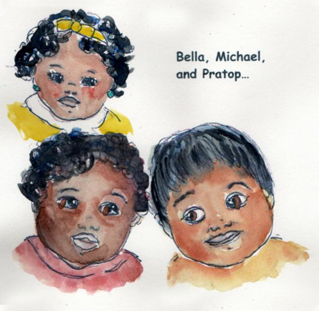 Bella, Michael,and Pratop